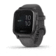 Garmin Venu SQ GPS Smartwatch, Slate Aluminum Bezel with Shadow Gray Case and Silicone Band, 010-02427-00