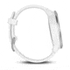 Garmin Vivoactive 3, English Only, Silicone, White/White/Stainless Steel 010-01769-21