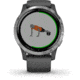 Garmin Vivoactive 4 GPS Smartwatch, Shadow Gray/Silver, 010-02174-01