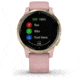 Garmin Vivoactive 4S GPS Smartwatch, Dust Rose/Light Gold, 010-02172-31