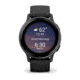 Garmin Vivoactive 5 Watch, Slate Aluminim Bezel w/ Black Case and Silicone Band, 010-02862-10