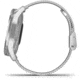 Garmin Vivomove 3 Luxe Hybrid Smartwatch w/Milanese Band, Silver/Black, 010-02241-03