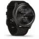 Garmin Vivomove 3 Style Hybrid Smartwatch w/Nylon Band, Black/Slate, 010-02240-03