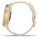Garmin Vivomove 3 Style Hybrid Smartwatch w/Nylon Band, Blush Pink/Gold, Nylon, 010-02240-02