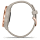 Garmin Vivomove 3S Hybrid Smartwatch, Light Sand/Rose Gold, 010-02238-02