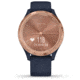 Garmin Vivomove 3S Hybrid Smartwatch, Navy/Rose Gold, 010-02238-03