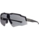 Gatorz Blastshield B2 Sunglasses, Black, Matte Black Logo, MilSpec Ballistic Smoke &amp; Clear Array, w/ Anti-Fog, ANSI Z87.1, Black, One Size, 841235127427