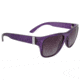 Gatorz Bompur05cPu Bomar Purple Frame Purple Mirror Lens Sunglasses