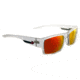 Gatorz Capclr13mKl Capone Clear Frame Sunburst Lens Sunglasses