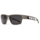 Gatorz Delta M4 Sunglasses, Gun Metal Frame, Smoke Polarized Lens, Matte Black Plug, GZ-05-111