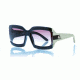 Gatorz Emibcm03fBcm Emilia Black Camel Frame Brown Fade Lens Sunglasses