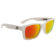 Gatorz Iamwht13mWh I Am White Frame Sunburst Sunglasses