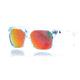 Gatorz Jelclr13mKl Jellyka Clear Frame Red Sunburst Lens Sunglasses