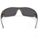 Gatorz Magnum Sunglasses, Cerakote Gunmetal Frame, Smoke Polarized w/Blue Mirror Lens, GZ-01-111