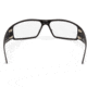 Gatorz Magnum Sunglasses, Milspec Ballistic, Z87.1 Black Frame, Clear Anti Fog Lens, GZ-01-003