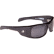 Gatorz Mlkblk01Bk Malkin Black Frame Grey Lens Sunglasses
