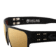 Gatorz Navy SEAL Foundation Delta Sunglasses, Black Frame with Black Logo, Rose Polarized Lens with Gold Mirror, GZ-50-089