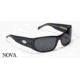 Gatorz Nova, Black/Brown Frame, Polarized Grey Lens