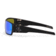 Gatorz Specter Sunglasses, Cerakote Black Frame, Smoke Polarized w/Blue Mirror Lens, GZ-08-421