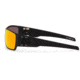 Gatorz Specter Sunglasses, Cerakote Blackout Frame, Smoke Polarized w/Sunburst Mirror Lens, GZ-08-413