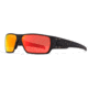 Gatorz Specter Sunglasses, Cerakote Blackout Frame, Smoke Polarized w/Sunburst Mirror Lens, GZ-08-413
