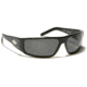 Gatorz Viper Sunglasses, Black Frame, Grey Lens
