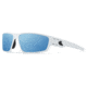 Gatorz Warhawk Sunglasses, Frost, Matte Black Logo, Digitally Optimized Polarized Opz Blue Mirror, Frost, One Size, 841235127373