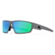 Gatorz Warhawk Sunglasses, Gunmetal, Matte Black Logo, Digitally Optimized Polarized Opz Green Mirror, Gunmetal, One Size, 841235127366