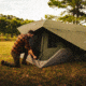 Gazelle Gazelle T3 Tandem Pop-Up Portable Camping Hub Tent, Alpine Green, 6-Person, GT350GR