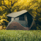 Gazelle T4 Hub Tent Overland Edition, Alpine Green &amp; Oak Moss, 4-Person, GT401GR