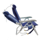 GCI Outdoor Backpack Beach Chair, Nautical Blue, backpack-beach-chair