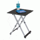 Compact Camp Table 20-Black/Chrome