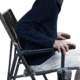 GCI Outdoor Eazy Chair XL, Black, eazy-chair-xl