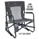 GCI Outdoor FirePit Rocker Chair, Pewter, firepitroclowrockingchair