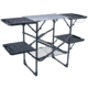 GCI Outdoor Slim-Fold Cook Station, Black Chrome, slim-fold-cook-station