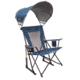 GCI Outdoor SunShade Rocker Chair, Neptune Blue, sunshade-rocker