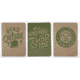 Gibbs Read Outside Set of 3 Notebook, 3.5 x 5.5in, 9781423651963