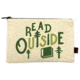 Gibbs Read Outside Pencil Pouch, Natural Cotton, 9.5 x 6in, 9781423652014