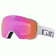 Giro Contact Goggle-White Wordmark-Amber Pink