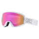 Giro Dylan Women's Goggle-White Tonal Dots-Amber Pink/Yellow