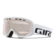 Giro Focus Goggle-White Wordmark-Rose Silver