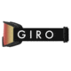Giro Semi Goggles, Amber/Yellow Lens, Black Core, 7083510