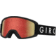 Giro Semi Goggles, Amber/Yellow Lens, Black Core, 7083510
