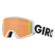 Giro Semi Goggles-White Futura-Persimmon Blaze-Medium