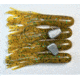 Gitzit The Original Fat Tube, 4, 2.5-in, Brown Craw/Green Sparkle, 93300