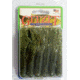 Gitzit The Original Fat Tube, 10, 3.5in, Green Craw/Salt &amp; Pepper, 91200