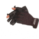 Glacier Glove Windproof Fleece 1/2 Finger w/Poly Palm