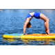 Glide Lotus Inflatable Paddle Board, Blue/Orange/Yellow, 10ft X 35in X 6in, o2-LTUS