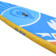 Glide Quest Inflatable Paddle Board, Blue/Orange/Yellow, 12ft 6inX 30in X 6in, o2-QEST