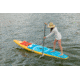Glide Quest Inflatable Paddle Board, Blue/Orange/Yellow, 12ft 6inX 30in X 6in, o2-QEST